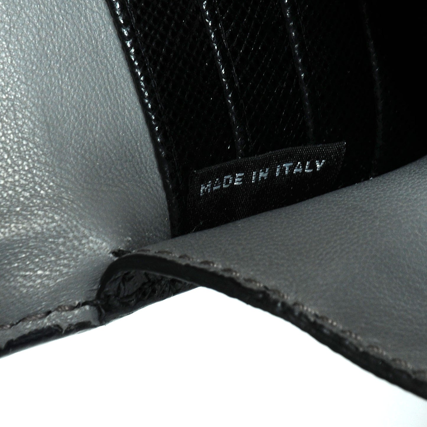 Saffiano Sound Clutch Nero Black
