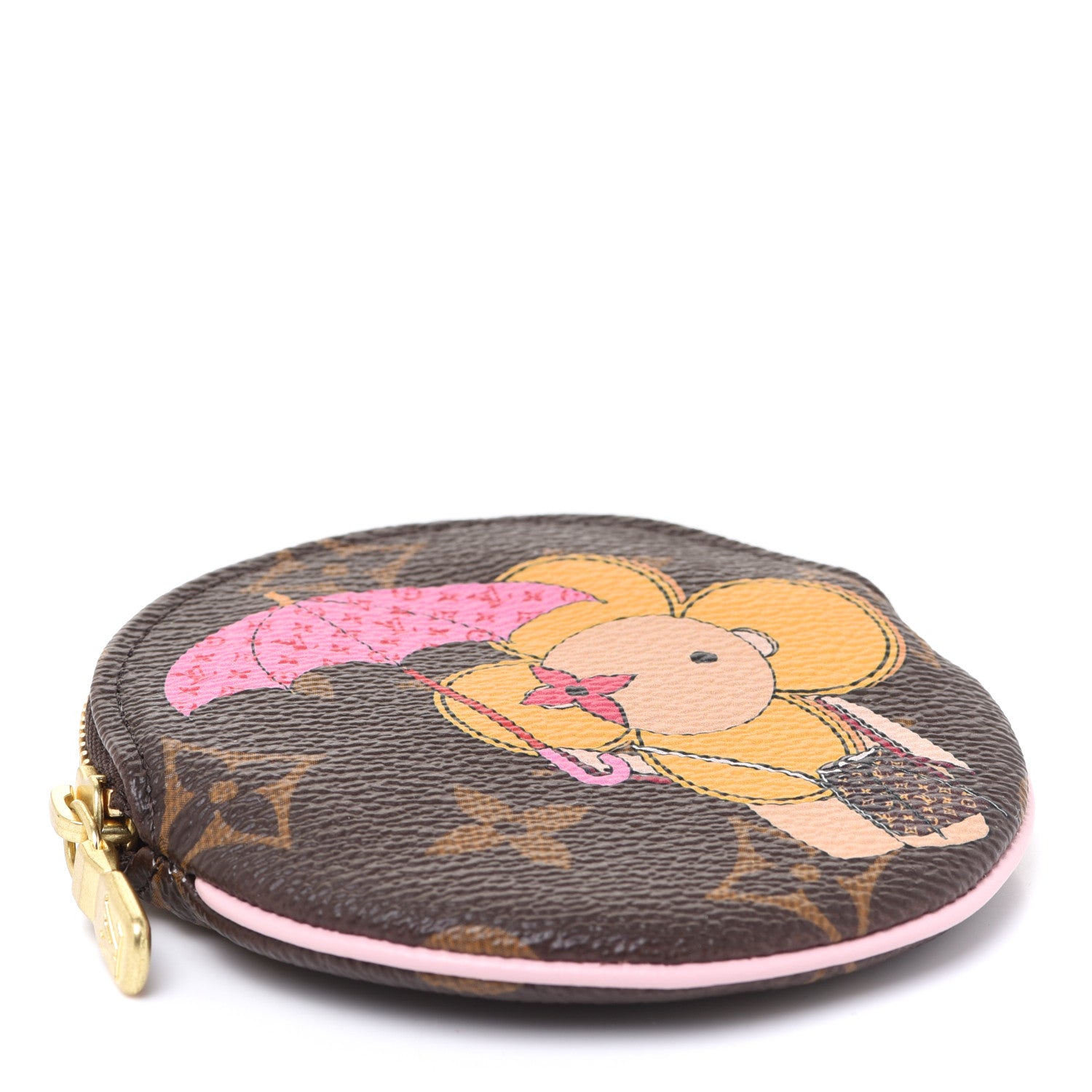 Louis Vuitton Monogram 2019 Christmas Animation Tokyo Round Coin Purse 4 of 8