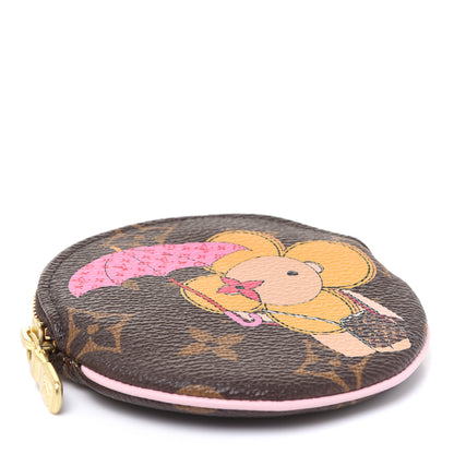 Louis Vuitton Monogram 2019 Christmas Animation Tokyo Round Coin Purse 4 of 8