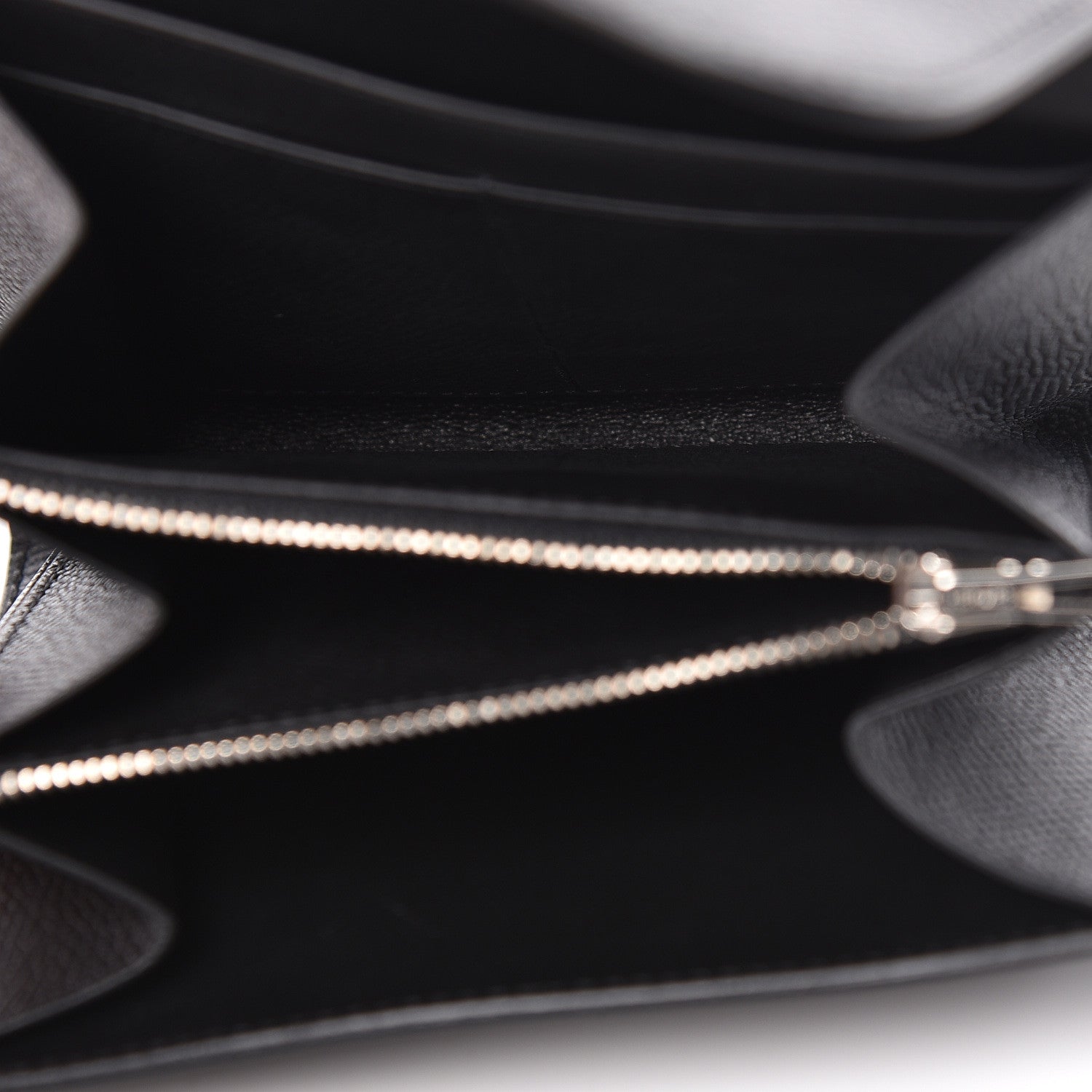 Hermes Epsom Constance Short Wallet Black 5 of 9