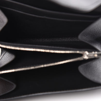 Hermes Epsom Constance Short Wallet Black 5 of 9