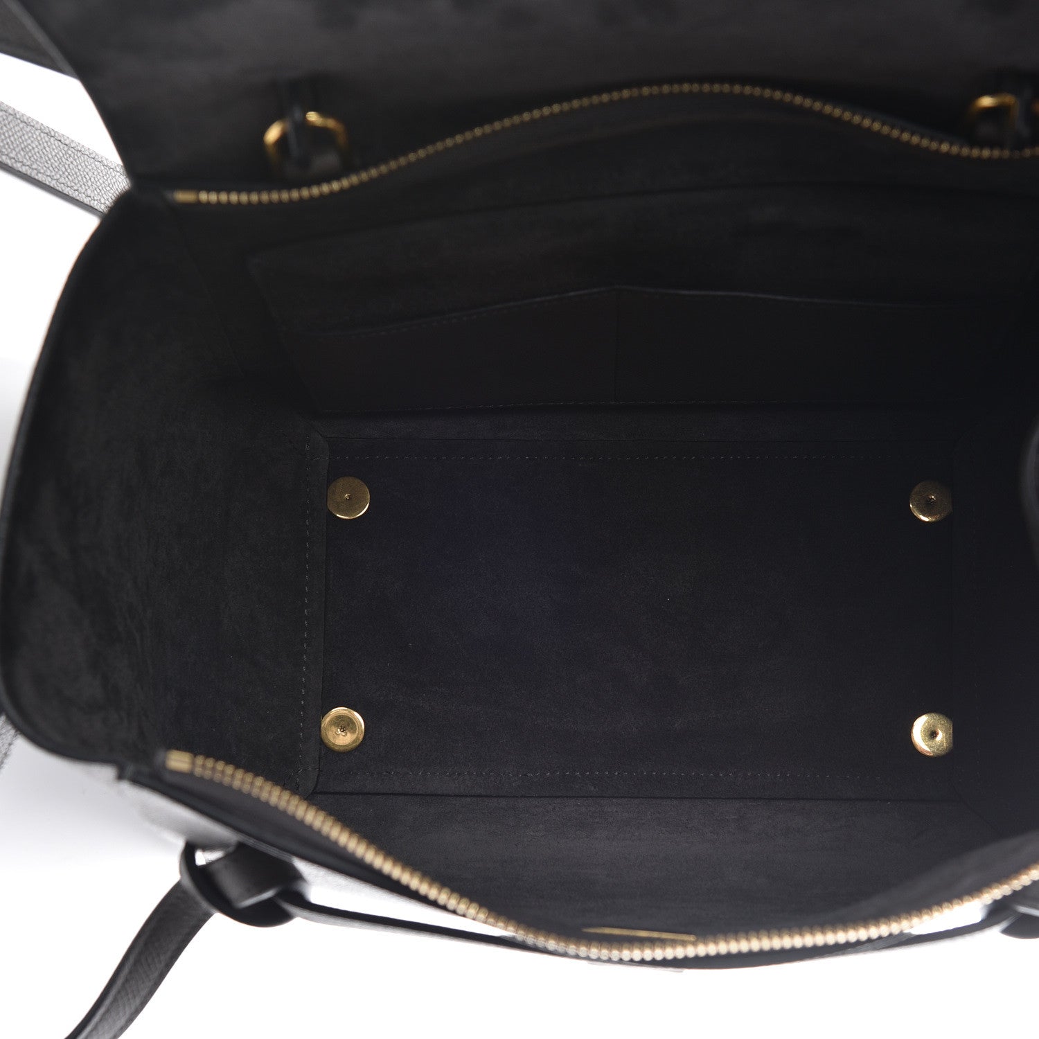 Celine Grained Calfskin Mini Belt Bag Grey 5 of 23