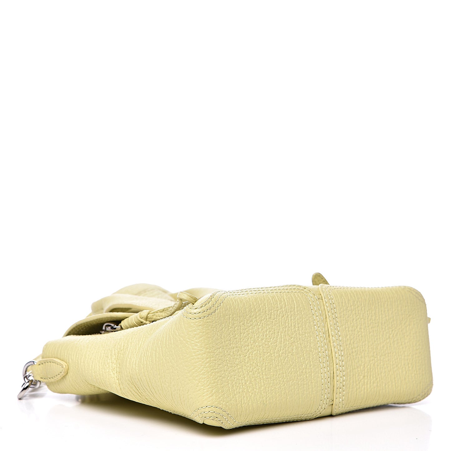 3.1 Textured Calfskin Mini Pashli Satchel Citron