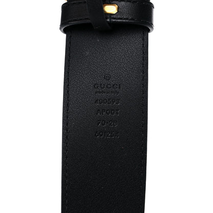 Gucci Calfskin Double G 40mm Belt 70 28 Black 3 of 7