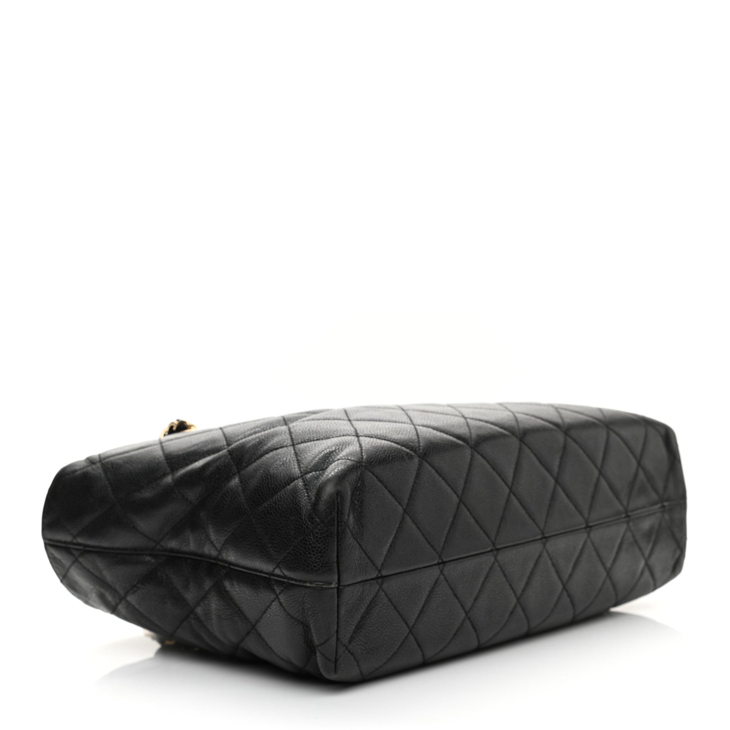 Chanel Caviar Quilted Shopping Tote Black 3 of 12