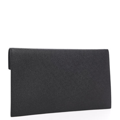 Saint Laurent Grain De Poudre Uptown Pouch Black 3 of 6