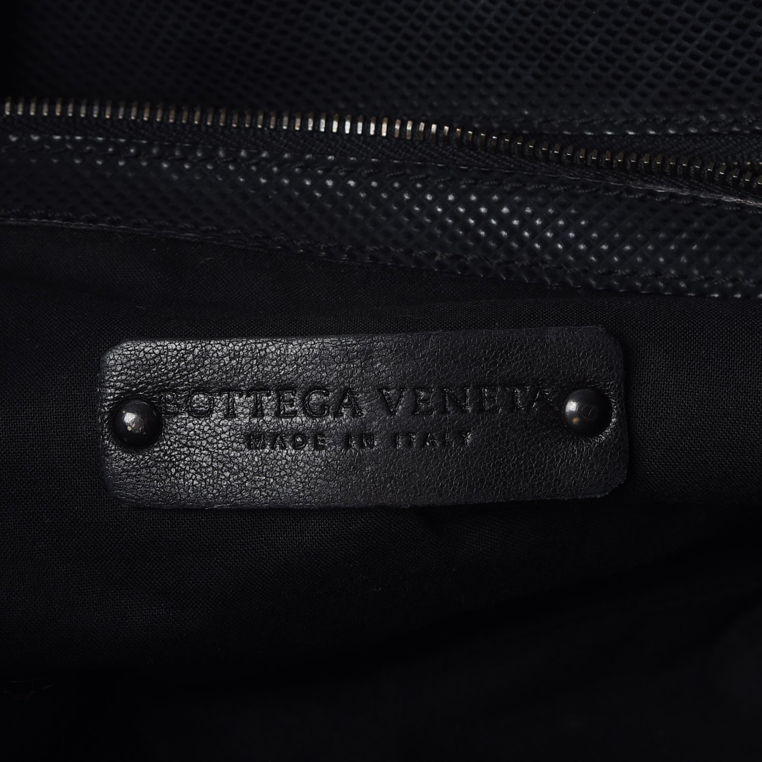 Bottega Veneta Nappa Intrecciato Moondust Medium Campana Nero Black 6 of 7