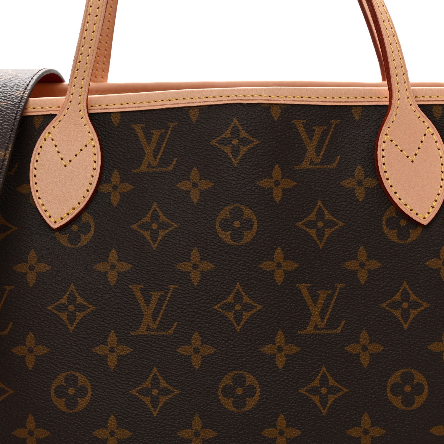 Louis Vuitton Monogram Inside Out Neverfull Bandouliere MM Rouge Sari 7 of 9