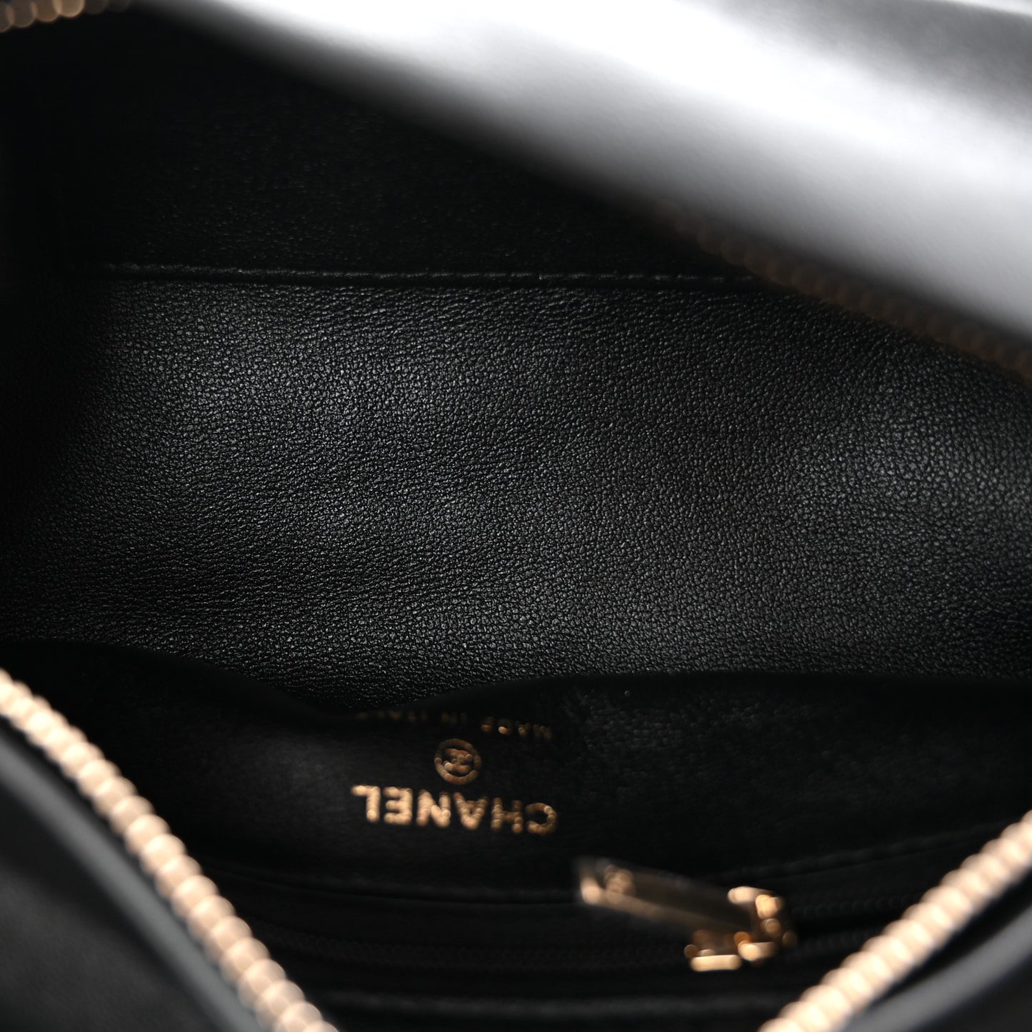 Velvet Diamanté Quilted Wristlet Clutch Black