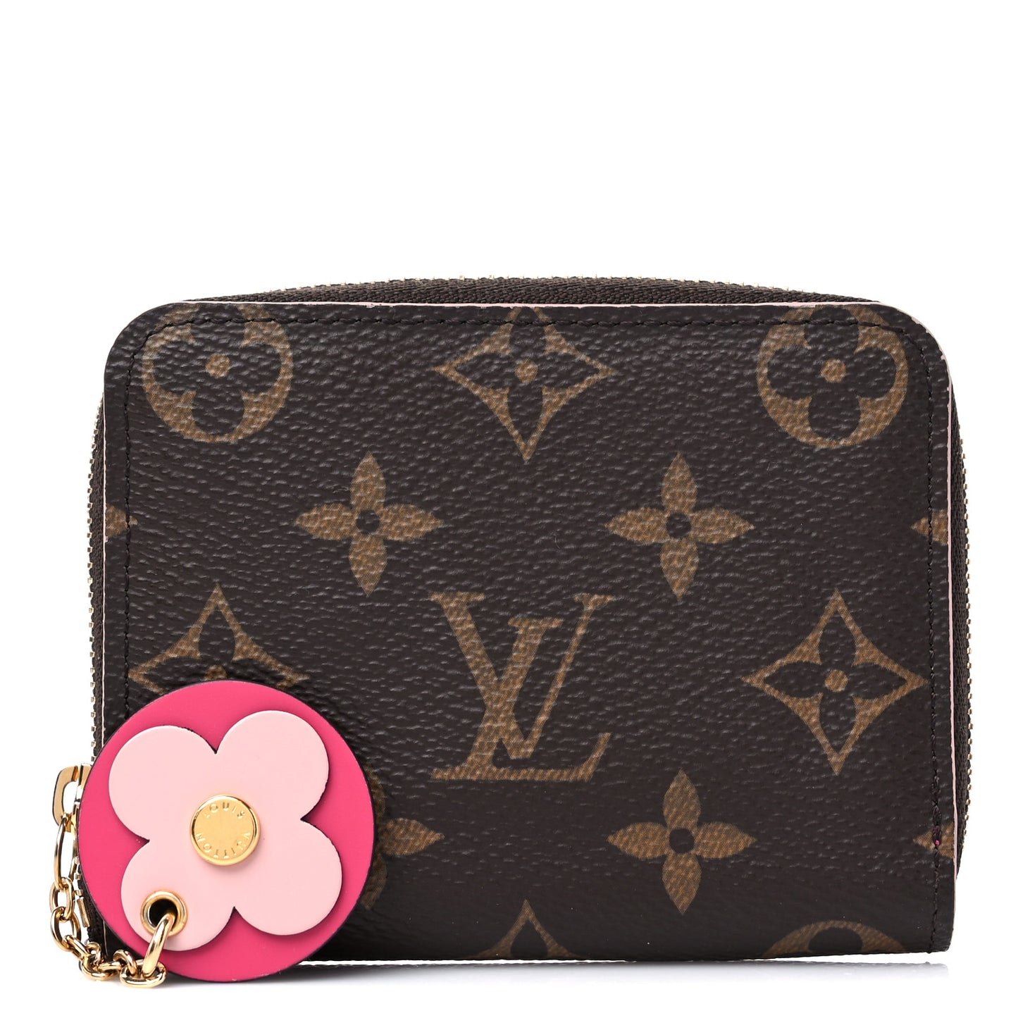 Monogram Bloom Flower Zippy Coin Purse