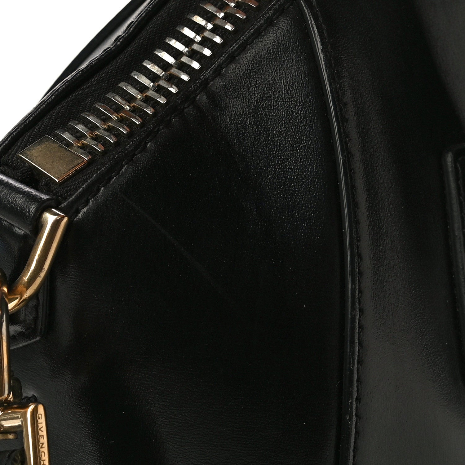 Givenchy Shiny Lord Calfskin Small Antigona Black 11 of 14