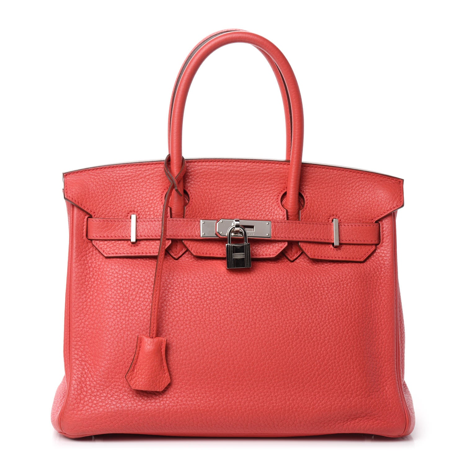 Hermes Taurillon Clemence Birkin 30 Bougainvillea 1 of 14