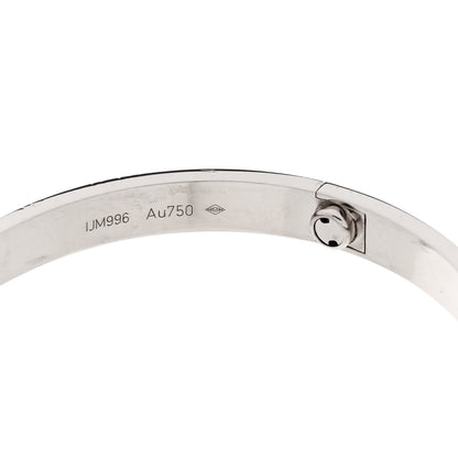 Cartier 18K White Gold LOVE Bracelet 20 7 of 8