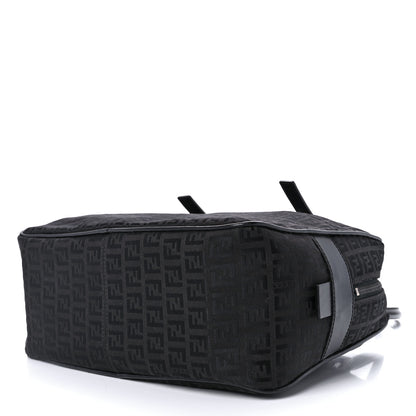 Fendi Zucchino Satchel Dark Brown 7 of 12