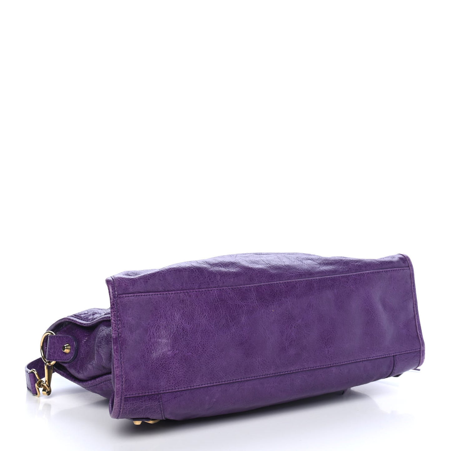Agneau Classic Gold Hardware City Dark Violet