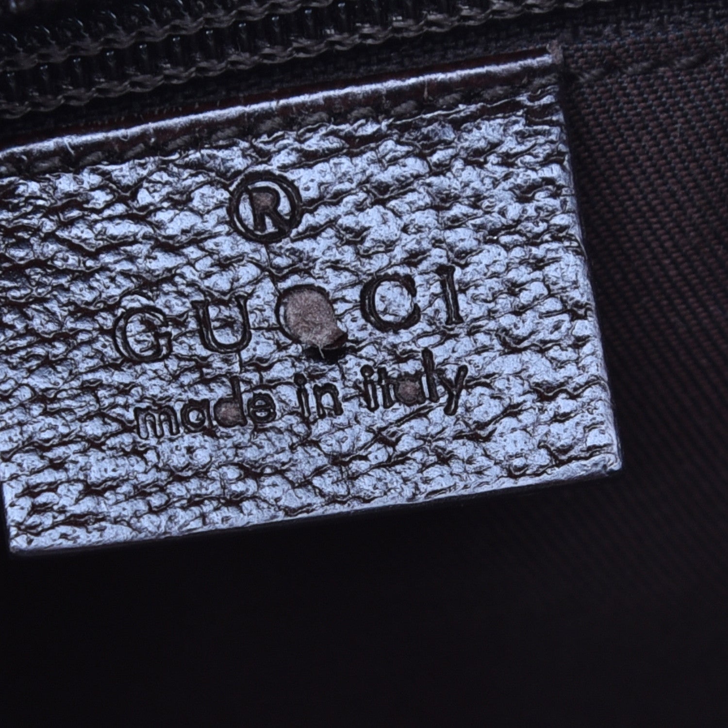 Gucci Monogram Web Small Flat Messenger Crossbody Dark Brown 6 of 10
