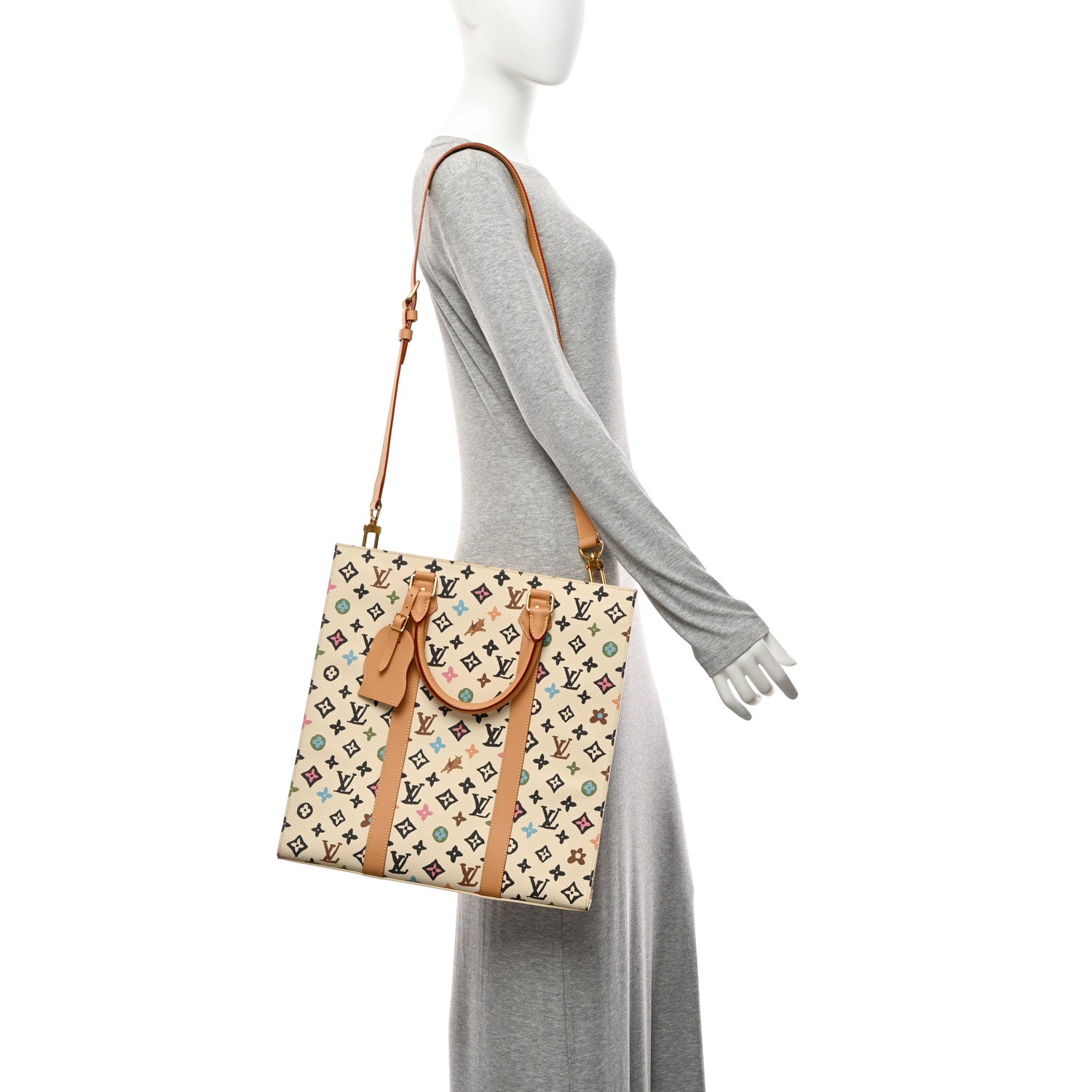 Louis Vuitton Monogram Craggy Sac Plat Vanilla 2 of 9