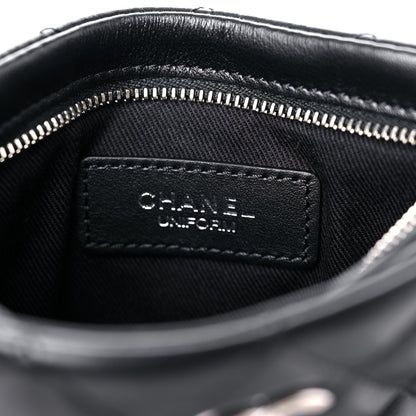 Chanel Lambskin Quilted Crossbody Black 7 of 11