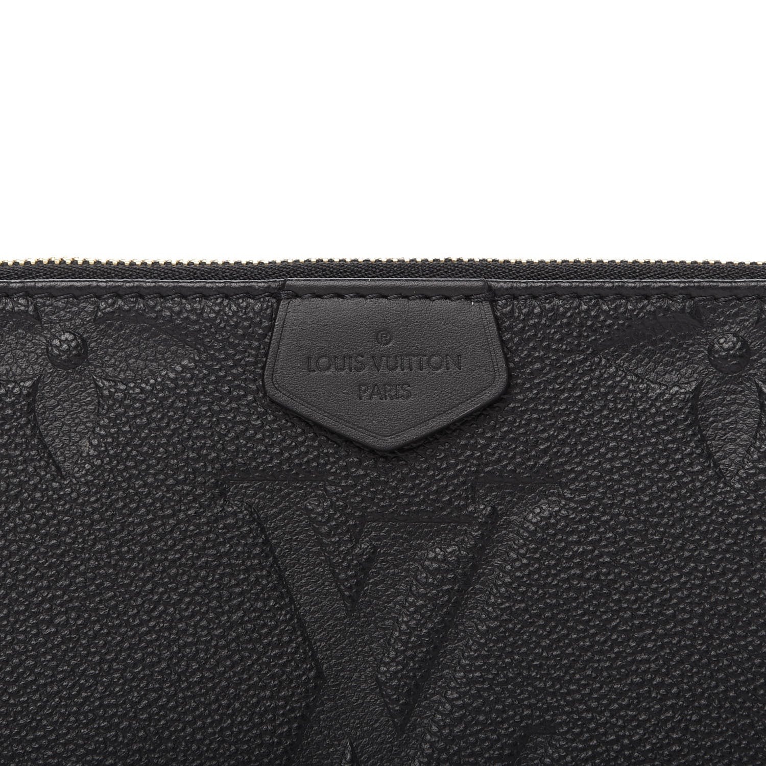 Louis Vuitton Empreinte Monogram Giant Multi Pochette Accessories Large Pochette Black 9 of 9