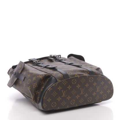 Louis Vuitton Monogram Macassar Christopher PM Backpack 3 of 8