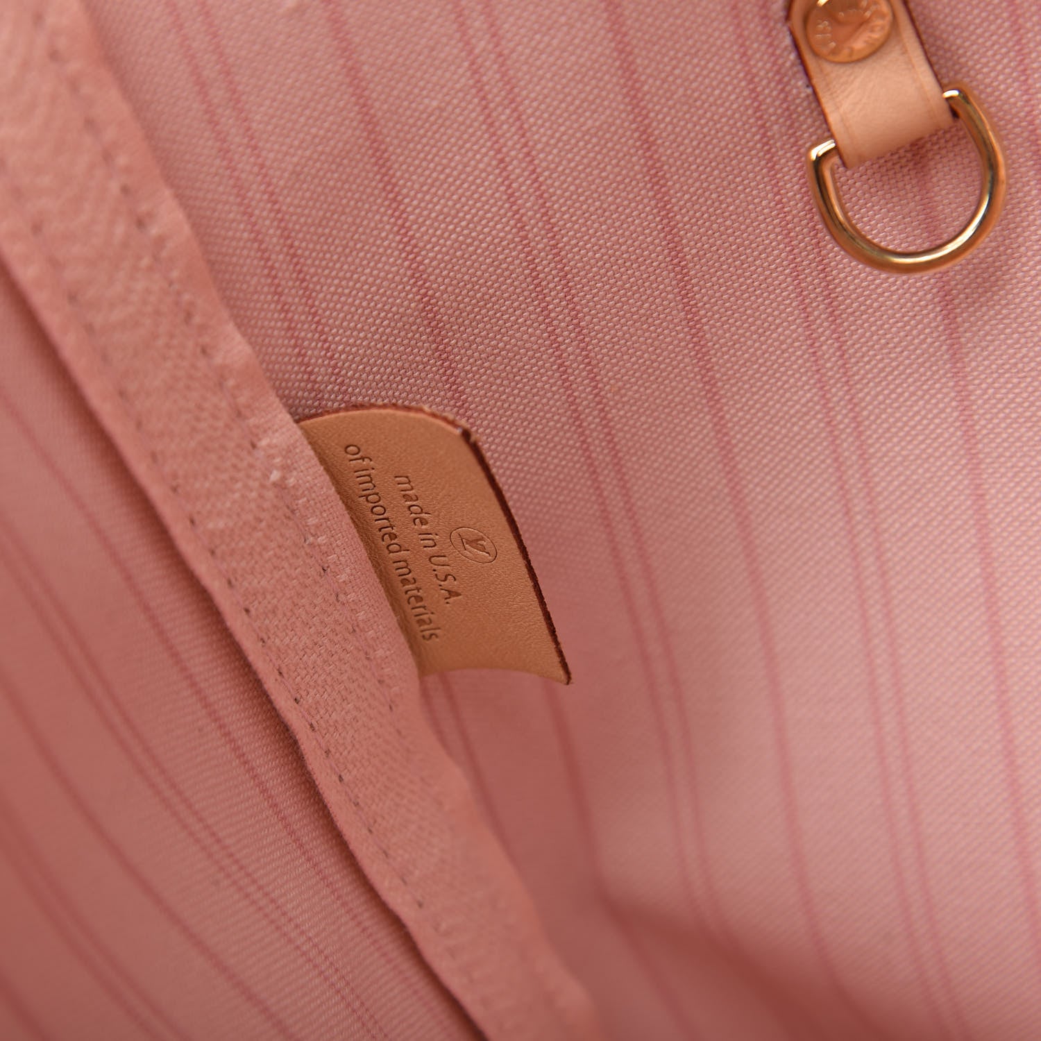 Louis Vuitton Damier Azur Neo Neverfull MM Rose Ballerine 9 of 11