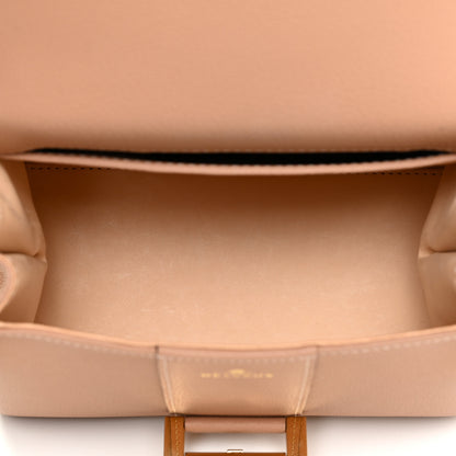 Delvaux Grained Calfskin Mini Brillant Satchel Nude 4 of 10