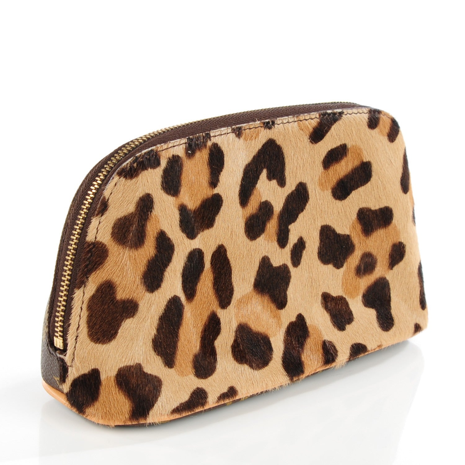 Louis Vuitton Monogram Leopard Print Pony Hair Azzedine Alaia Cosmetic Pouch 5 of 8