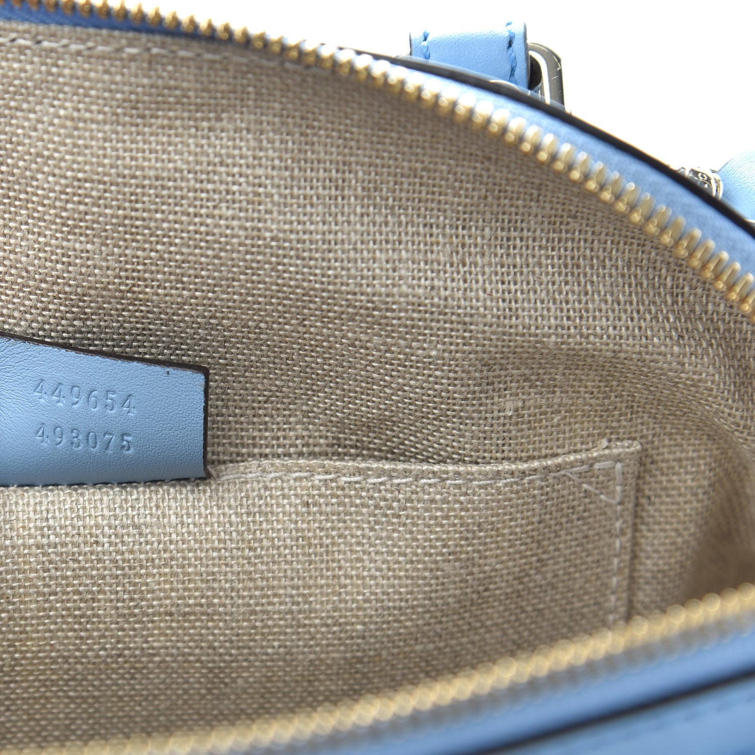 Gucci Microguccissima Mini Dome Bag Mineral Blue 7 of 10
