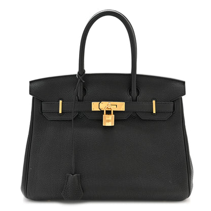 Hermes Togo Birkin 30 Black 1 of 15