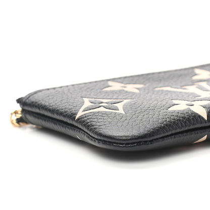 Louis Vuitton Empreinte Monogram Giant Key Pouch Black Beige 8 of 9