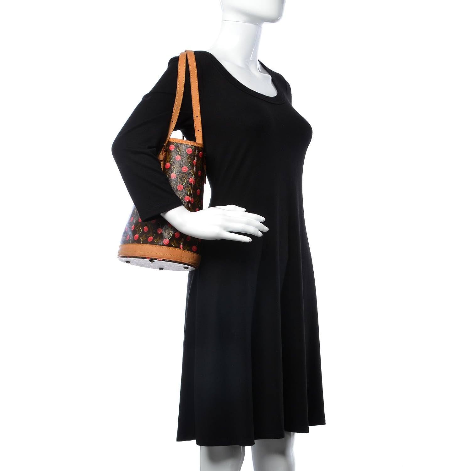 Louis Vuitton Monogram Cerises Bucket Bag 2 of 18