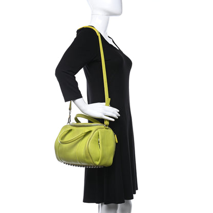 Alexander Wang Pebbled Lambskin Rockie Acid Pale Gold Hardware 2 of 9