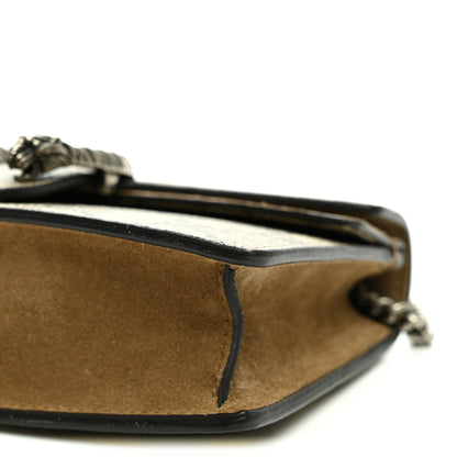 Gucci GG Supreme Monogram Super Mini Dionysus Shoulder Bag Taupe 9 of 10