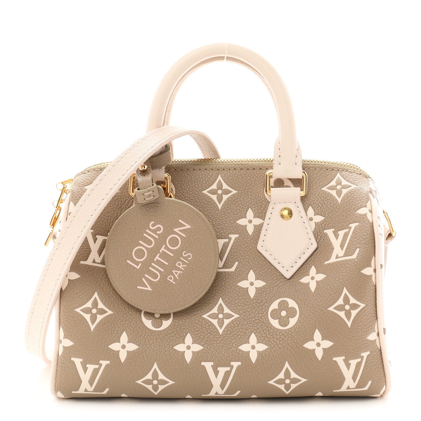 Empreinte Monogram Spring in the City Speedy Bandouliere 20 Kaki Beige Cream