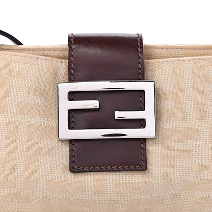 Fendi Zucca Shoulder Bag Beige 9 of 9