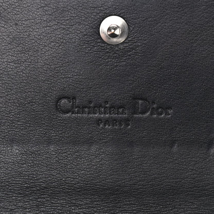 Christian Dior Patent Cannage Rendez-vous Chain Wallet Black 8 of 10