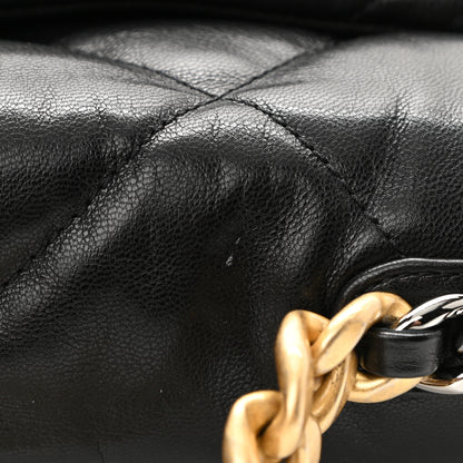 Chanel Lambskin Quilted Medium Chanel 19 Flap Black 11 of 11