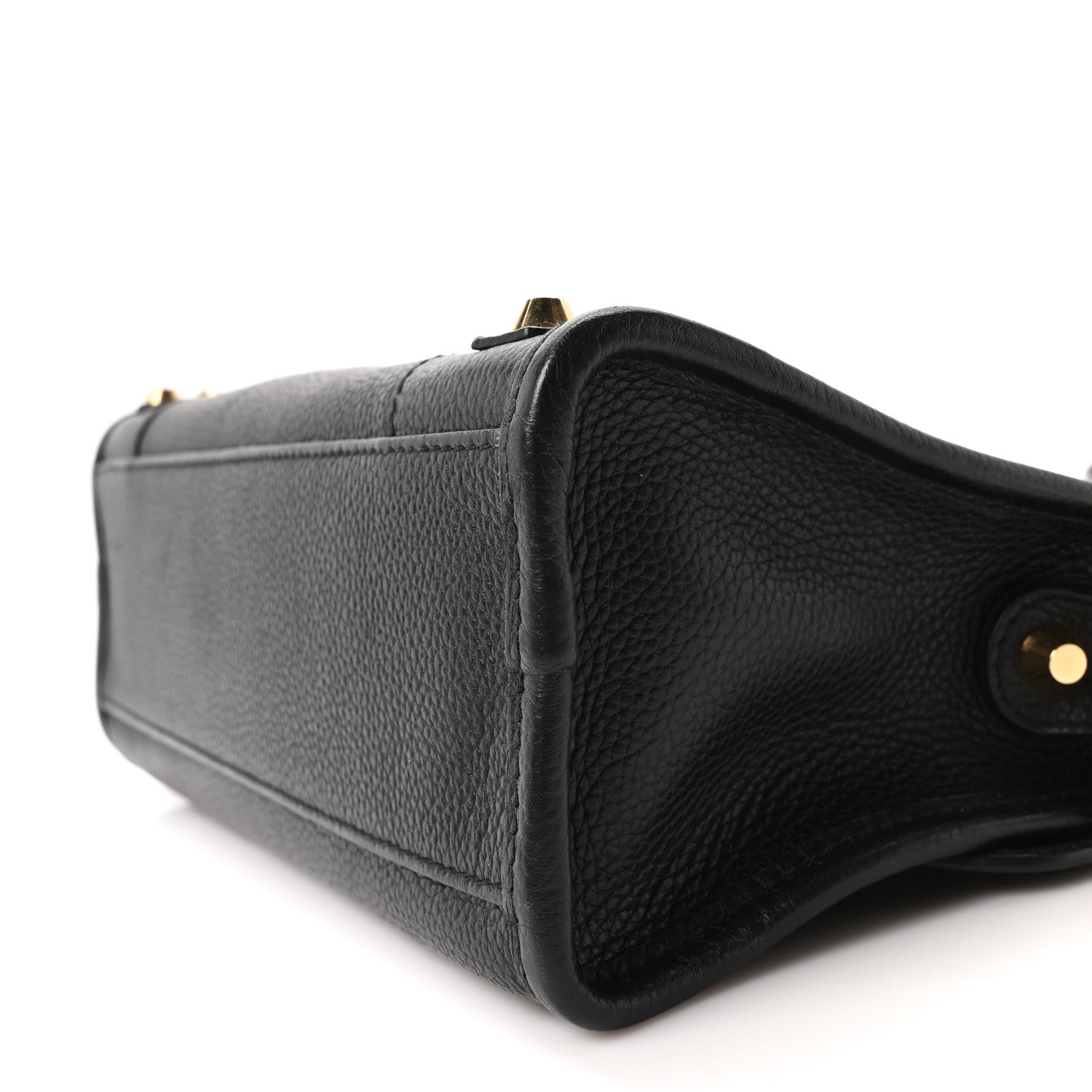 Balenciaga Agneau Classic Gold Hardware Mini City Black 11 of 11