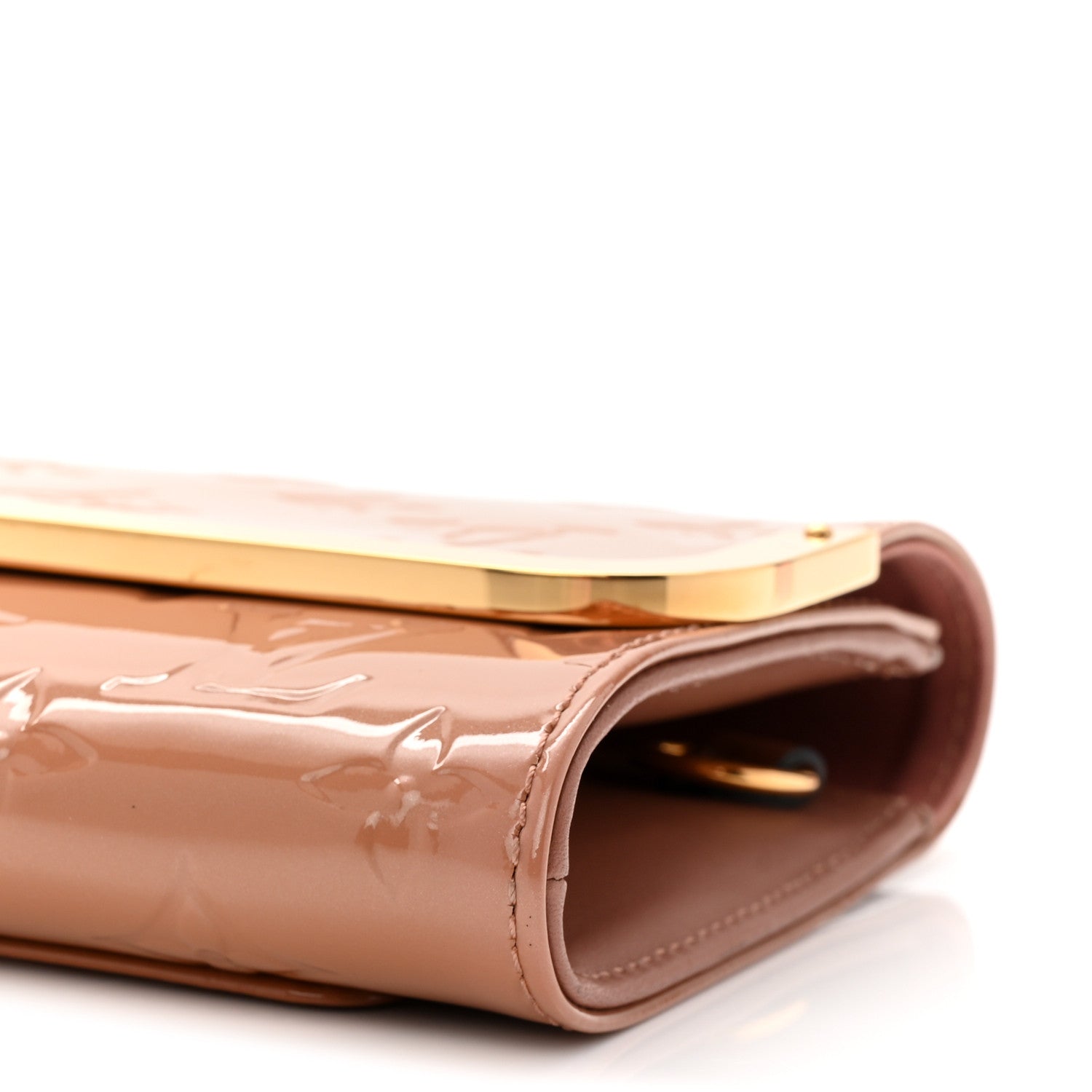 Louis Vuitton Vernis Rossmore MM Beige Poudre 9 of 10