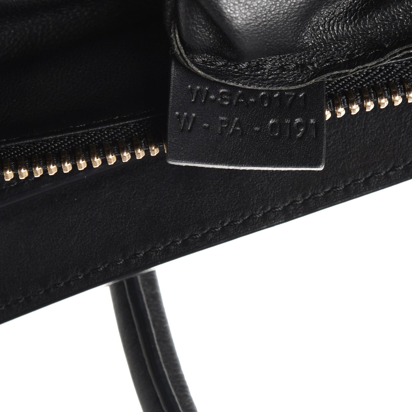 Smooth Calfskin Micro Luggage Black
