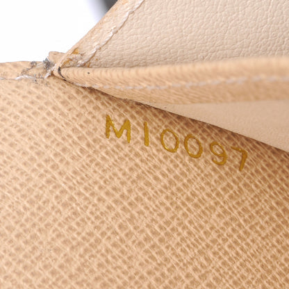 Louis Vuitton Monogram Dentelle Sarah Wallet Gold 6 of 7