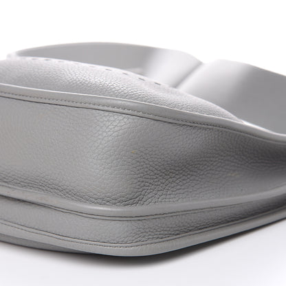 Hermes Taurillon Clemence Evelyne III PM Gris Mouette 9 of 17