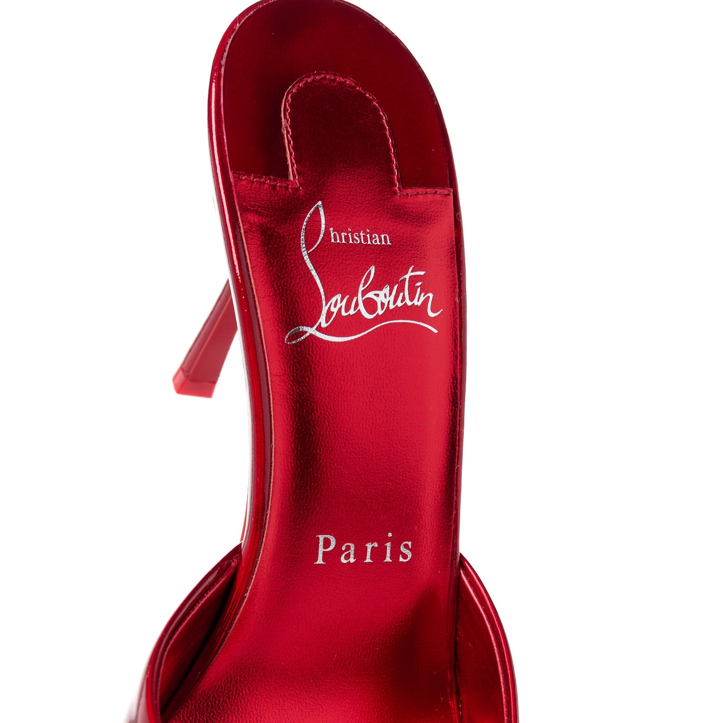 Patent Psychic Me Dolly 85 Sandals 36.5 Loubi