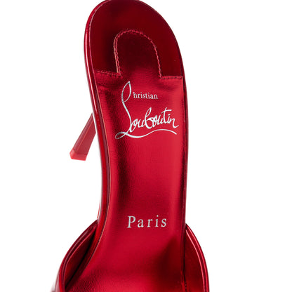 Christian Louboutin Patent Psychic Me Dolly 85 Sandals 36.5 Loubi 7 of 7