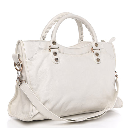 Balenciaga Agneau Giant 12 Rose Gold Hardware City White Light 3 of 19