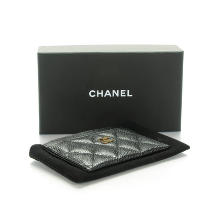 Chanel Caviar Quilted Card Holder Black 4 of 8