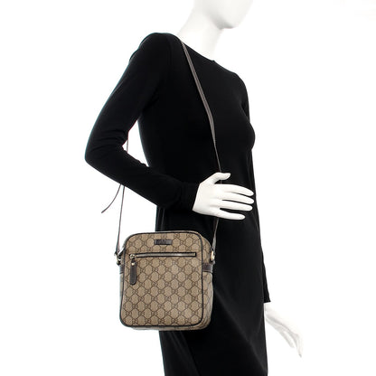 Gucci GG Plus Monogram Messenger Bag Dark Brown 2 of 10