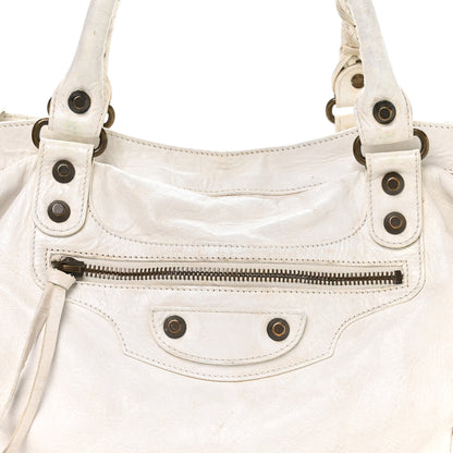 Balenciaga Agneau Classic Hardware City Ivory 8 of 10