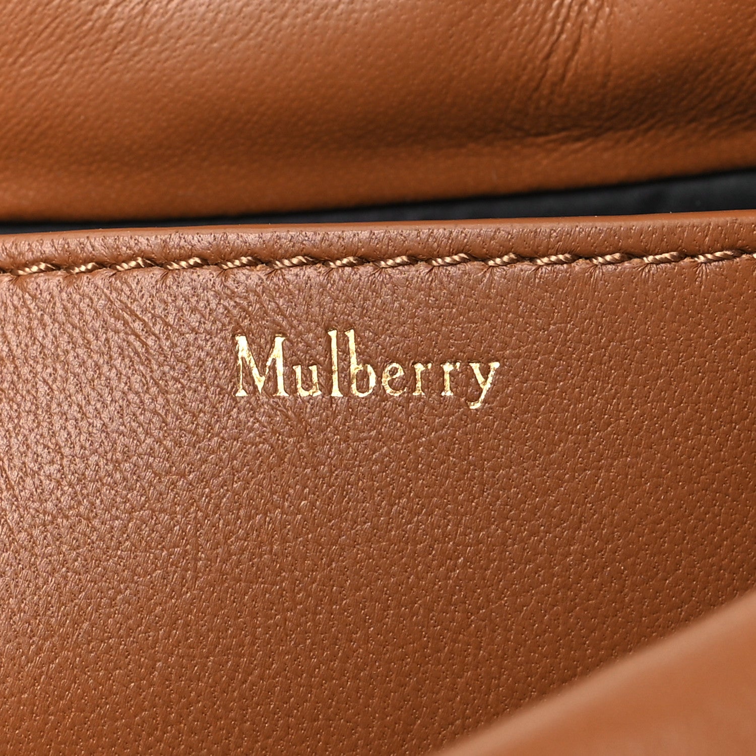 Mulberry Nappa Pillow Quilted Little Softie Bag Tobacco Brown 6 of 8