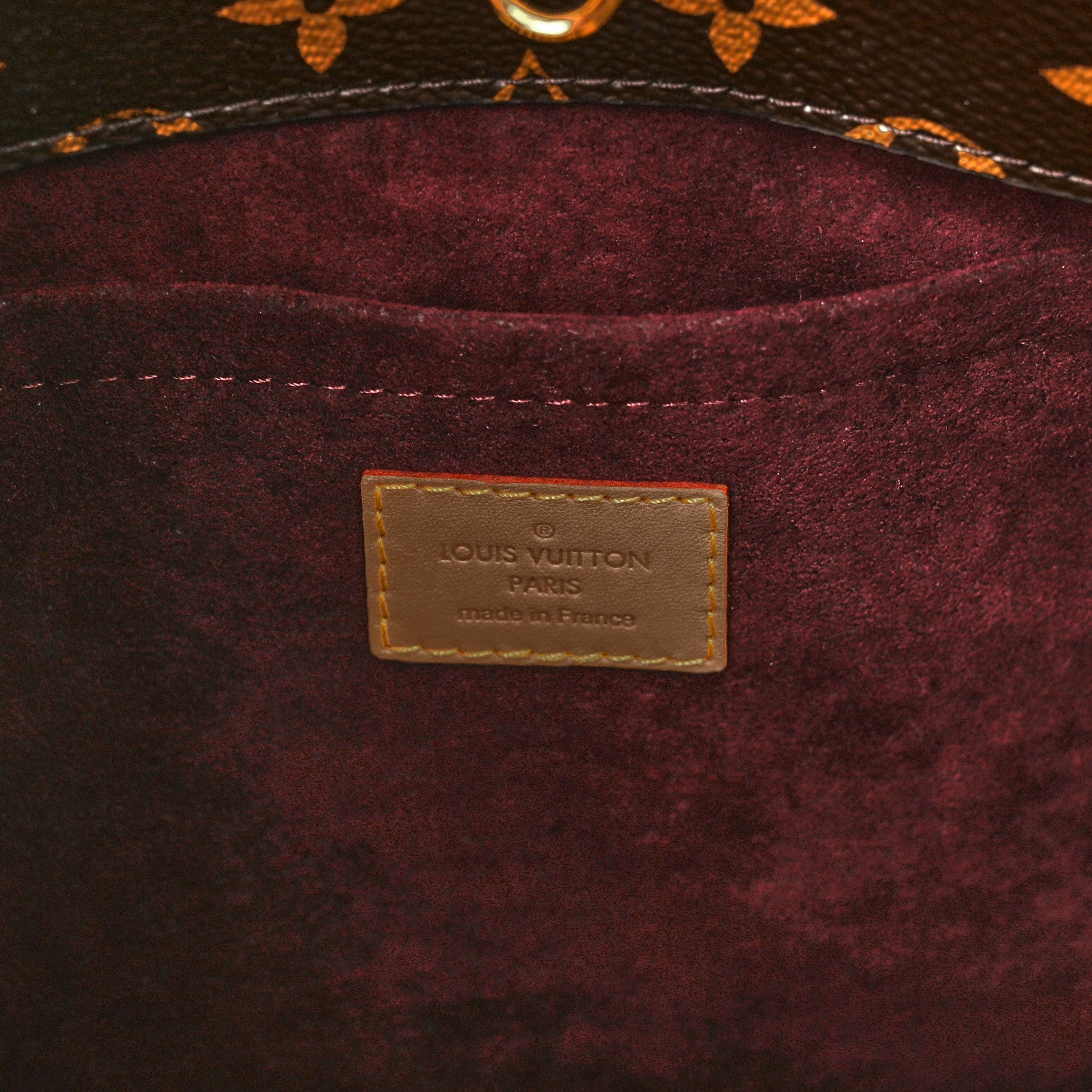 Louis Vuitton Monogram Montaigne MM 6 of 10